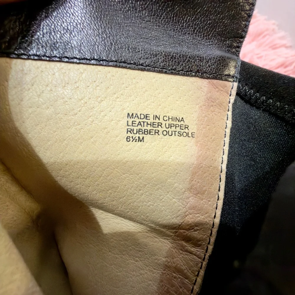 MICHAEL KORS $199 Bromley‎ Over-the-Knee Black Leather Party Office Boots6.5 EUC